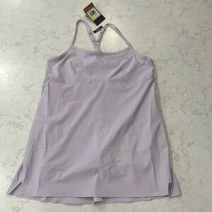 North Face Arque Lavender Fog Dress Mini Spaghetti Strap NWT